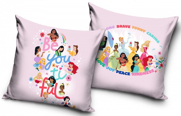 Disney Princess Beautiful pillow, decorative pillow 40x40 cm