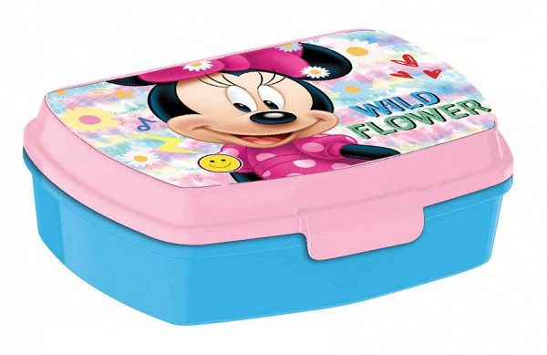 Disney Minnie  Wild Flower funny plastic lunch box