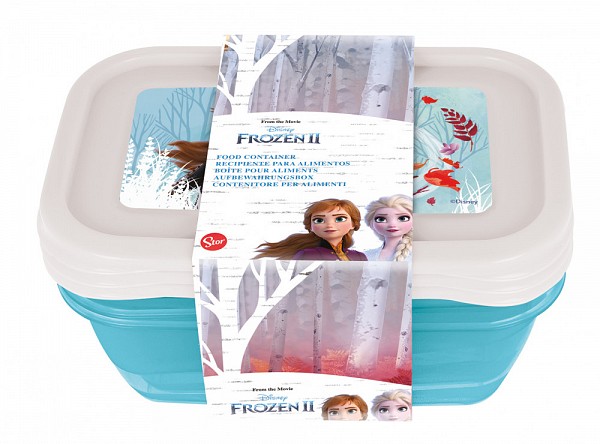 Disney Frozen plastic food container set of 3