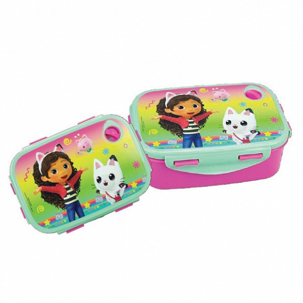 Gabbys Dollhouse Color Fade sandwich box