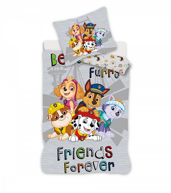 Paw Patrol Forever childrens bedding set 100×135cm, 40×60 cm