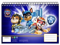 Paw Patrol Power Up A/4 spiral sketchbook, 30 sheets