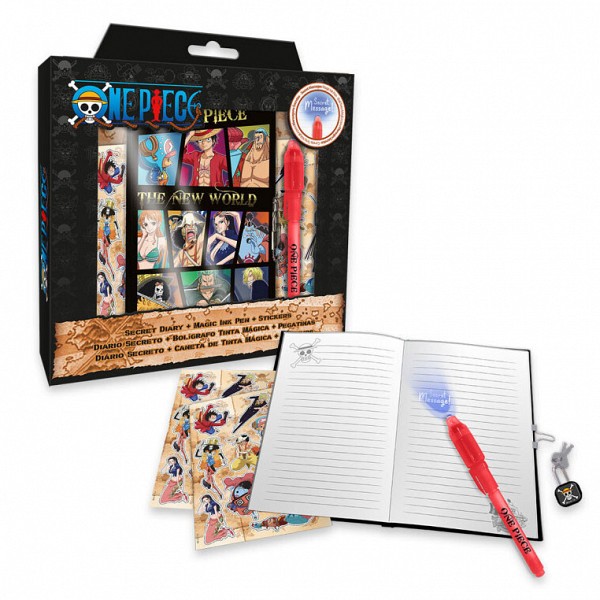 One Piece journal + magic pen set