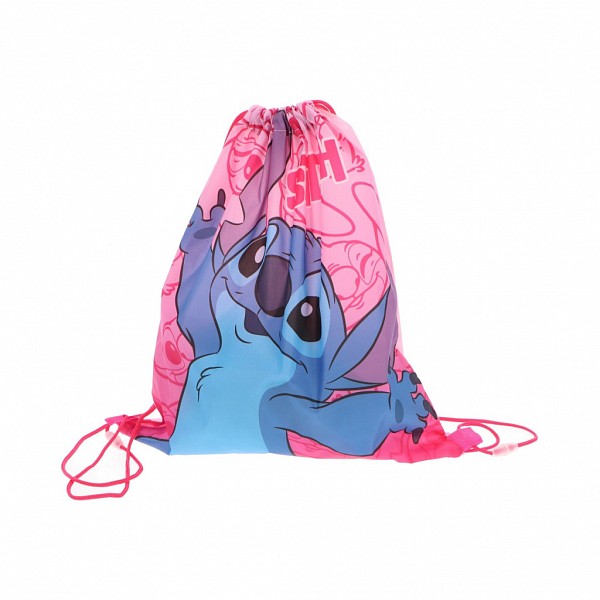 Disney Lilo and Stitch Pink Planet sports bag, gym bag 40 cm