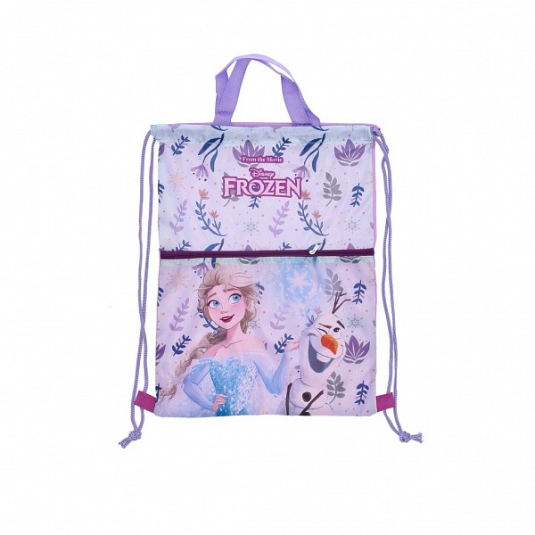 Disney Frozen Sparkle Deluxe sports bag, gym sack 45 cm