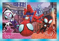 Spiderman Spidey 4 in 1 puzzle Clementoni
