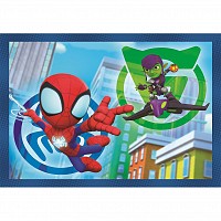 Spiderman Spidey 4 in 1 puzzle Clementoni