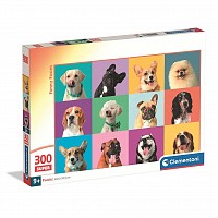 Animals Funny Faces Clementoni 300-piece puzzle CMC21739