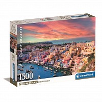 Cities Procida Island Italy 1500-piece Compact Puzzle Clementoni CMC31721