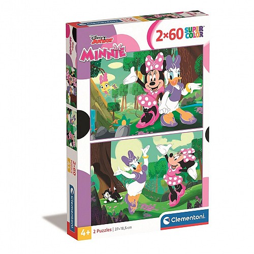 Disney Minnie Cuckoo-Loca and Figaro 2x60 db-os puzzle Clementoni CMC24815