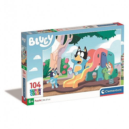 Bluey Playground 104 db-os puzzle Clementoni CMC27171
