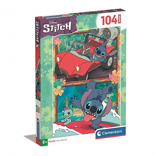 Disney Lilo and Stitch Wild Adventure 104 piece Clementoni puzzle CMC27571