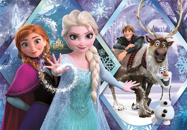 Disney Frozen Ice Kingdom 104-piece Clementoni  CMC25045