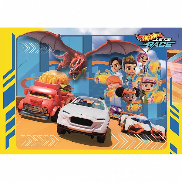 Hot Wheels Race 30 db-os puzzle Clementoni  CMC20284