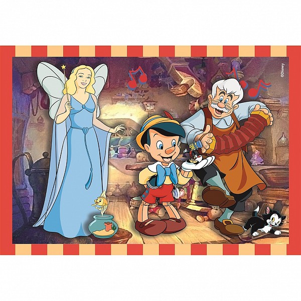 Disney Classics 4-in-1 Clementoni Puzzle CMC21523