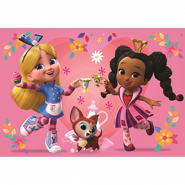 Alices Wonderland Bakery Flowers Disney 2x60 pcs puzzle Clementoni  CMC24814