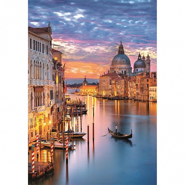 Cities Lighting Venice 500-piece puzzle Clementoni  CMC35542