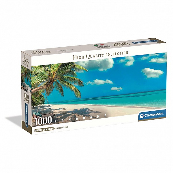 Cities Swinging Seaside 1000-piece panoramic Compact puzzle Clementoni  CMC39941