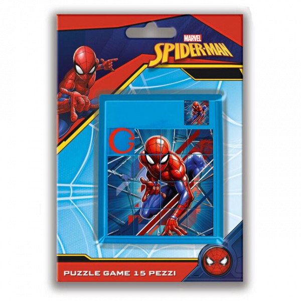Spiderman City sliding logic puzzle