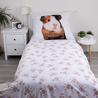 Animals Guinea Pig Bedding Set 140×200cm, 70×90 cm