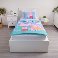 Peppa Pig Big Pig Family kids bedding set 100×135cm, 40×60 cm
