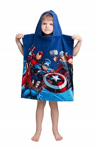 Avengers Hero beach towel poncho 50x115cm