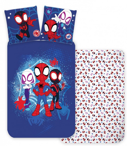 Spiderman City Adventures children's duvet cover 100×135 cm, 40×60 cm