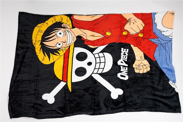 One Piece Grand Line flannel blanket 110x150cm