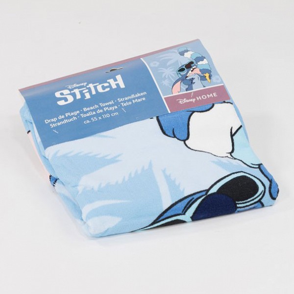 Disney Lilo and Stitch Ice Cream beach towel poncho 55x110 cm (Fast Dry)