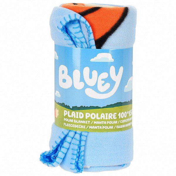 Bluey Snuggle Time fleece blanket 100x150cm