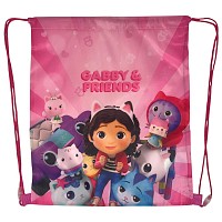 Gabbys Dollhouse Colorful World sports bag, gym bag 40 cm