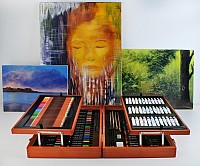 Painting set 174pcs in a case