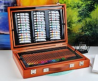 Painting set 174pcs in a case