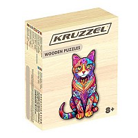 Wooden puzzle - Kruzzel puzzle 22878