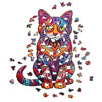 Wooden puzzle - Kruzzel puzzle 22878