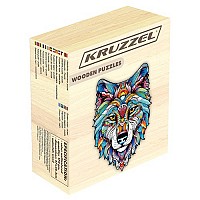 Wooden puzzle - Kruzzel puzzle 24552