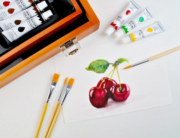 Painting set 174pcs in a case